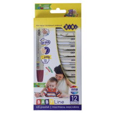 пастель олійна Zibi 12кол.  ZB.2490  (24/144)