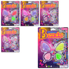 бісер намистини, нитки, на бліст. 19х26х2см.  668В2-3-4  (288)