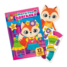 гра магнітна "Лисичка" в папці Vladi Toys  VT3204-33