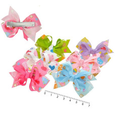 качечка-бант для волосся 7см.  1006-9327-В (013663)  (12)