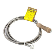 трос для чищення каналізаційни труб Talan-DV d-9мм., 2,5м.  Х90