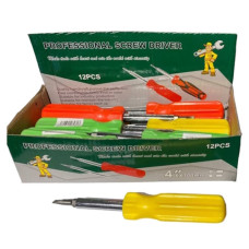 викрутка металопл. "4 в 1" двостор. 2 головки  02-4  (12/240)