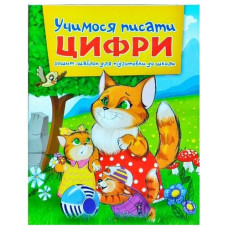 Читанка Вчимося писати цифри А5