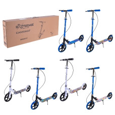 самокат міський сталевий, 2 кол. 200мм., гальмо, в кор. 80х11х32,5см.  SK2517  (6)