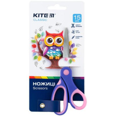 ножиці Kite дитячі 15см. Classic на бліст.  К-126-1  (12/240)