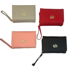 гаманець жіночий PVC 11,5х18см., 1 змійка  1237-5  (200)