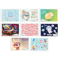 альбом Бріск Magika на спіралі САВ-41  30арк./120гр. виб. УФ-лак + гліттер  (4/64)