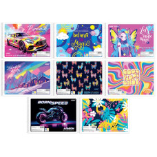 альбом Бріск Magika на спіралі САВ-27  40арк./120гр. флуор. фарби  (4/48)