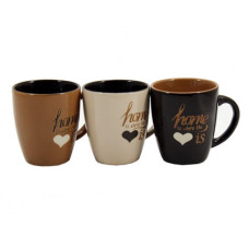 кухоль керамічний 200мл. Home тех. упак.  KW 134  (24)