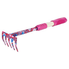 граблі Сигма 5 зубів pink (TPR) Flora  5043154