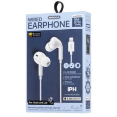 навушники Remax Wired Earphones for Music and Call Lightning  RM-575i