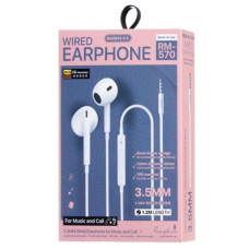 навушники Remax Wired Earphones for Music and Call 3.5mm  RM-570