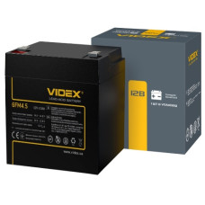 акумулятор Videx свинцево-кислотний 12V, 4,5Ah  6FM4.5