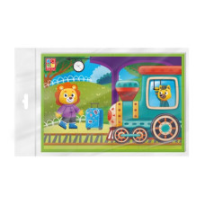 пазли м`які А5 "Потяг" Vladi Toys  VT1104-22