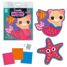 набір для творчості з м'якою мозаїкою та стразами "Історія русалоньки" Vladi Toys  VT4511-21