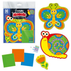 набір для творчості з м'якою мозаїкою та стразами "Чарівні комашки" Vladi Toys  VT4511-23