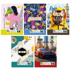 блокнот на спір. Апельсин А5/80арк. карт. лакована обкл. (бічна спіраль)  АП-1708  (10)