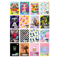 блокнот на спір. Апельсин А7/36арк. карт. лакована обкл. (верхня спіраль)  АП-1714  (60)