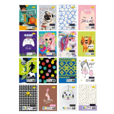 блокнот на спір. Апельсин А7/72арк. карт. лакована обкл. (верхня спіраль)  АП-1715  (36)