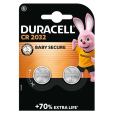 батарейка Duracell DL2032 (CR2032) Litium таблетка, 2шт. на бліст.  (2/20)