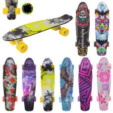 скейт пенні 56х15см., колеса PU, світло  SC2423  (8)