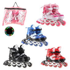 ролики колеса PVC, розмір S (30-33), в сумці  RL2501  (6)