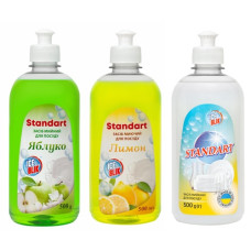 засіб для миття посуду Ice Blik Standart 0,5л. (в ас-ті)  (20)