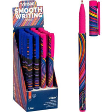 ручка Vinson Line кульк. масл. синя 0,7мм.  A22  (20/800/2400)