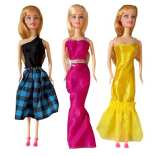 лялька в сукні в кул. 29см.  2944А-65  (120/240)