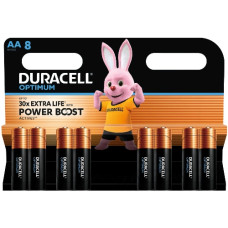 батарейка Duracell Optimum LR 6  1х8шт. упак.  (8/64)