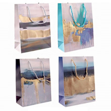 пакет подар. паперовий 26х32х10см. "Абстракція"  10301-M  (12/480)