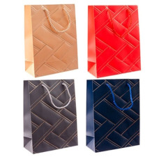 пакет подар. паперовий 26х32х10см. "Діагональ"  6117-M  (12/480)