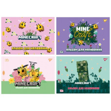 альбом YES на скобі 28арк./100гр., з перфорацією "Minecraft girls"  130600  (4/96)