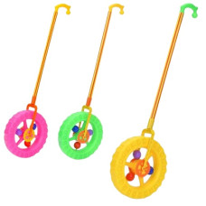 каталка колесо 20см. на палці 40см.в кул. 23х24х4см.  308  (96)