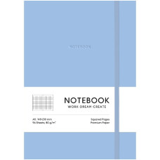 зошит А5 96арк. м`яка обкл. PU, клітинка  А5-7113К  (12)