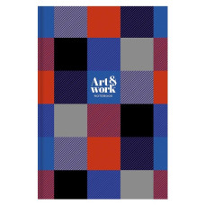 зошит А5 80арк. інтегр. обкл., Soft Touch, кремов. блок, клітинка  А5-IC-080-7056К  (12)