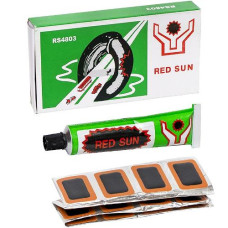 набір гумових латок 48шт. 17х26мм. + клей  24-4/4803/114493  (200)