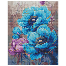 алмазна мозаїка Ідейка 40х50см. "Симфонія кольорів"  АМО8047