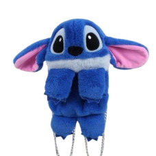 м`яка іграшка Копиця рюкзак Стіч синій  00201-3