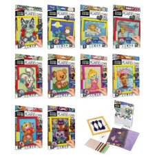 набір д/творч. Danko toys "Вишивка на пластиковій канві" Plastic Canvas  PC-01  (10)