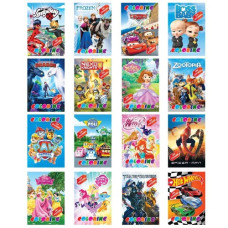 розмальовка А4/ 8стор. (Слово)  (50)