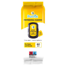 серветки вологі господарчі Purfix універсальні для прибирання 60шт. professional cleaning  (10)