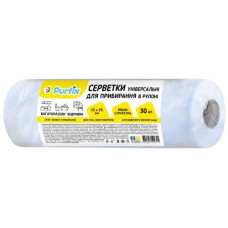 серветки для прибирання Purfix універсальні в рулоні 30шт.  (8/96)