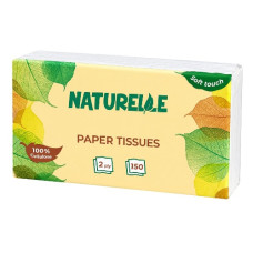 серветки паперові Naturelle двошарові 150шт.  (18)