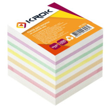 блок д/зап. Krok мікс  9х9см х1000арк.  некл.  KR-2311  (1/36)