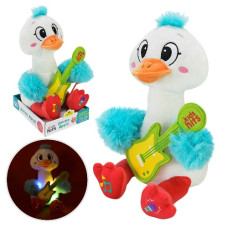 м`яка іграшка KidsHits Disco Pals інтерактивна гусак 19х19х28см. в кор. 15х20х30см.  КН88/002  (18)