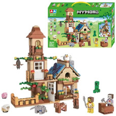 конструктор My World 495 дет. в кор. 48х30х7см.  7650  (30)