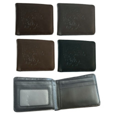 гаманець чоловічий ПВХ 11х9,5х1,5см. без кнопки  40-4  (12/300)