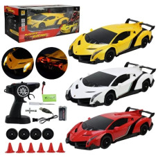 машина р/к Lamborghini Huracan STO світло, звук. в кор. 39х18х15см.  866-1802А  (12/24)