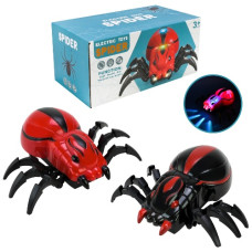 павук зі світлом на батар. в кор. 17,7х8,1х9,6см.  НС041  (60/120)
